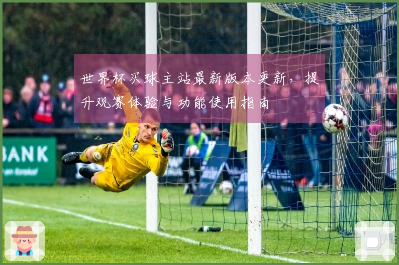 世界杯买球主站最新版本更新，提升观赛体验与功能使用指南